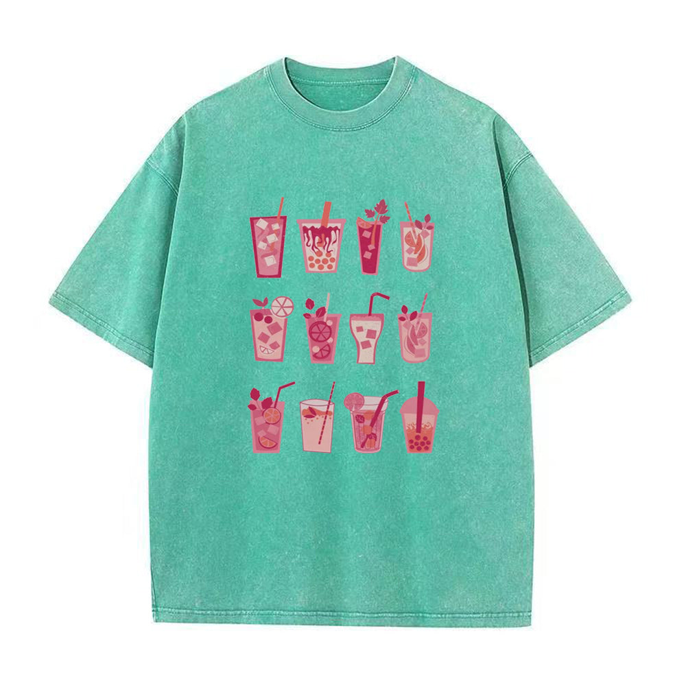 pink drinks Unisex Tee