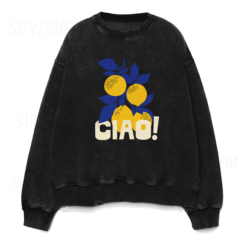 Ciao Italian Lemons Unisex Crewneck Sweatshirt