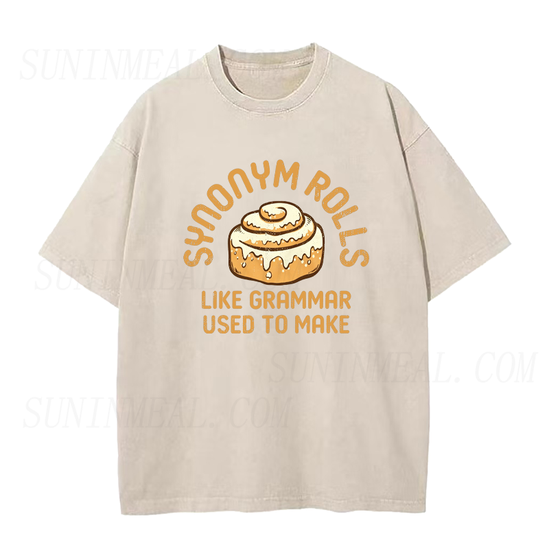 Synonym Rolls Like Grammar Used to Make Unisex Tee