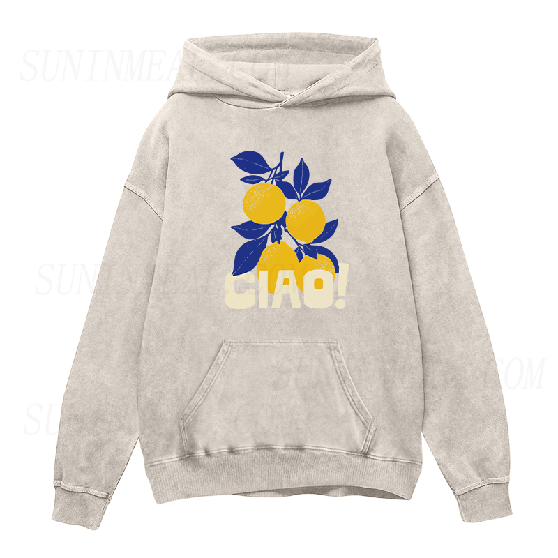 Ciao Italian Lemons Unisex Hoodie