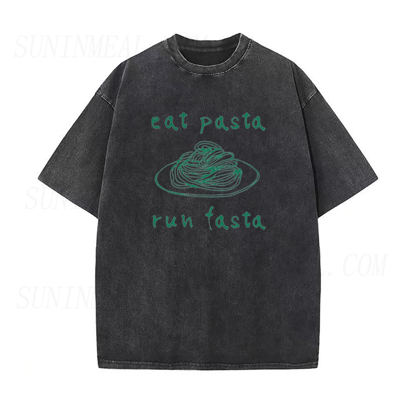 Eat Pasta Run Fasta Tee
