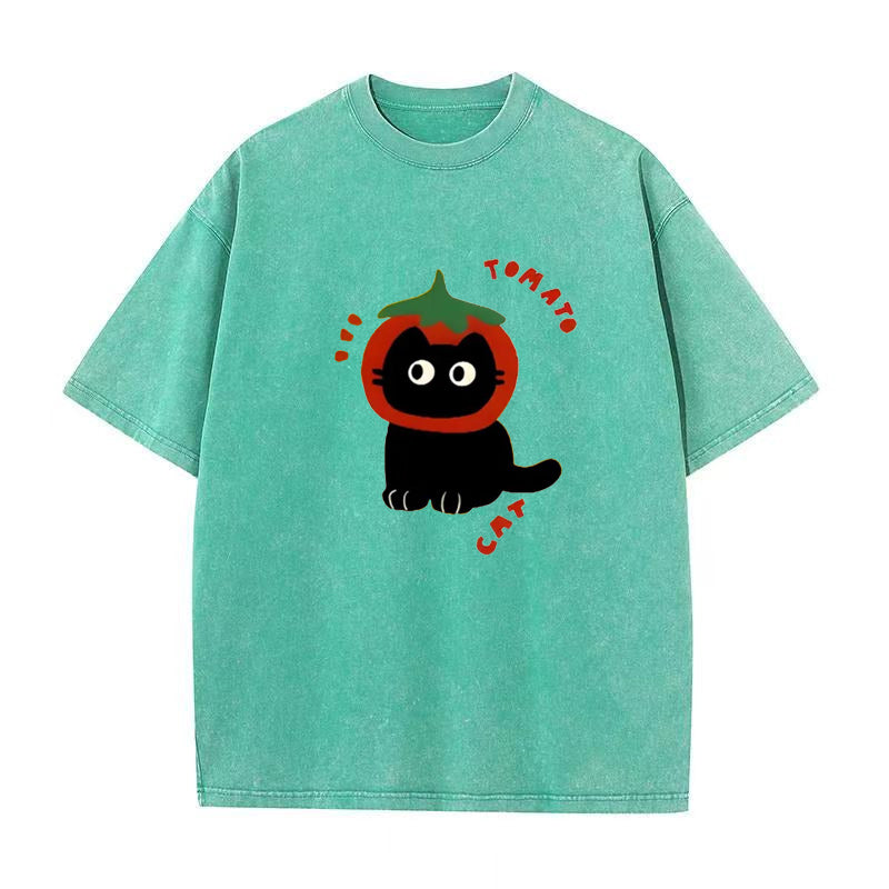 tomato cat Unisex Tee