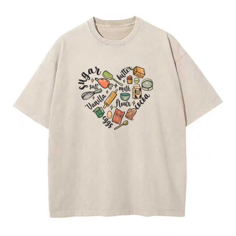 Baking heartunisex Tee