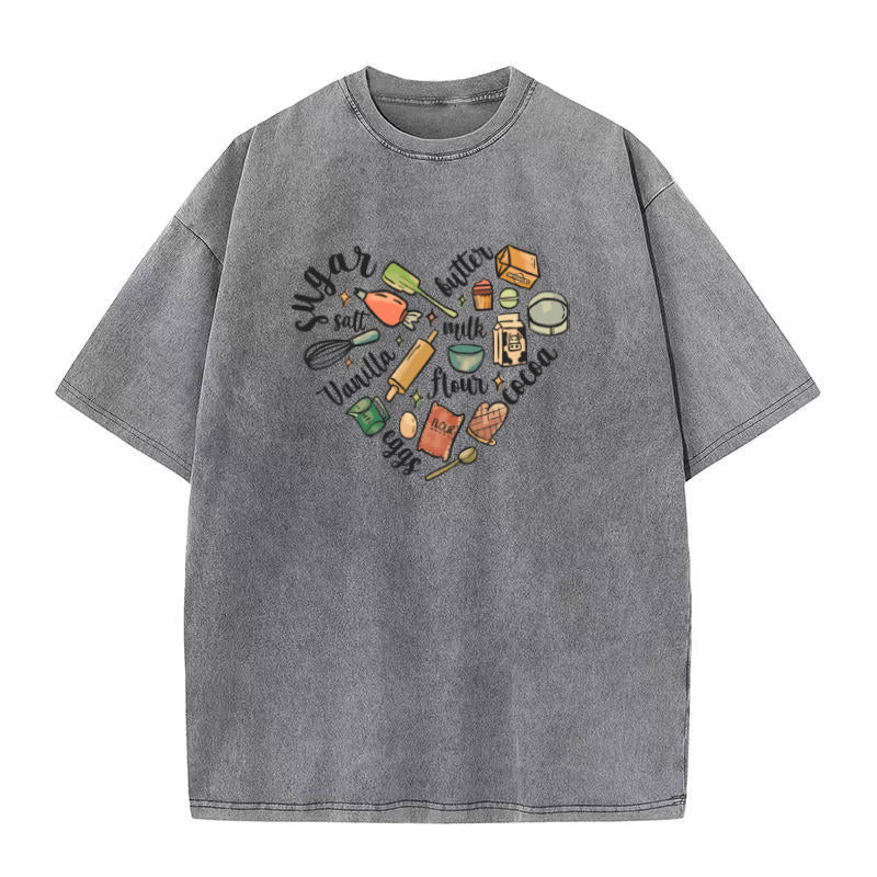 Baking heartunisex Tee