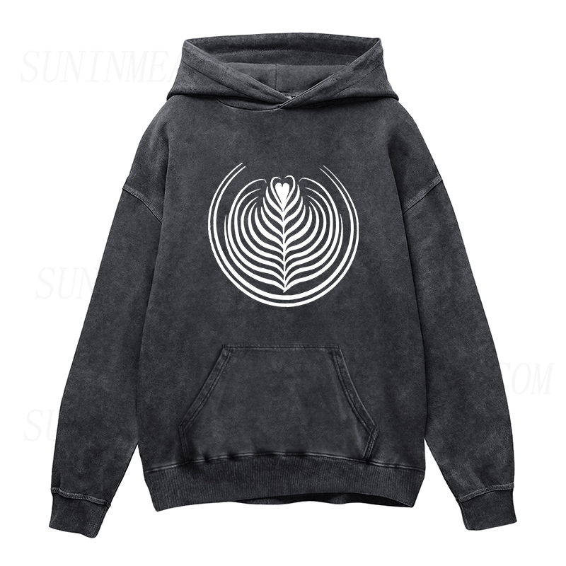 coffee latte art Unisex Hoodie