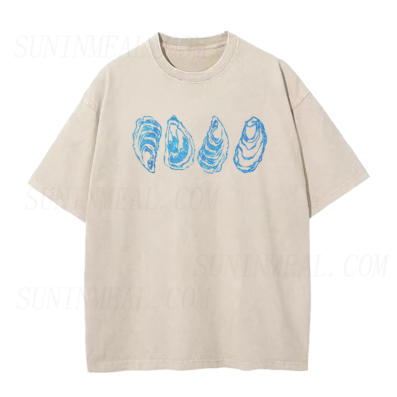 Vintage Oyster Sketch Unisex Tee