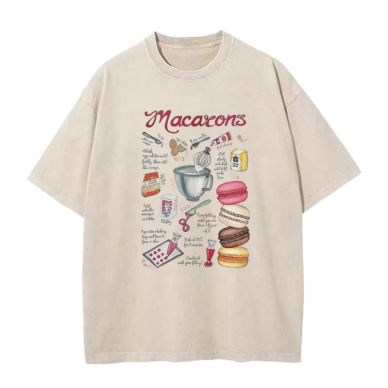 Macaron Recipe Unisex Tee