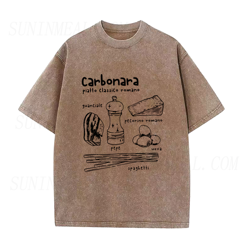 Carbonara Roma Pasta Unisex Tee