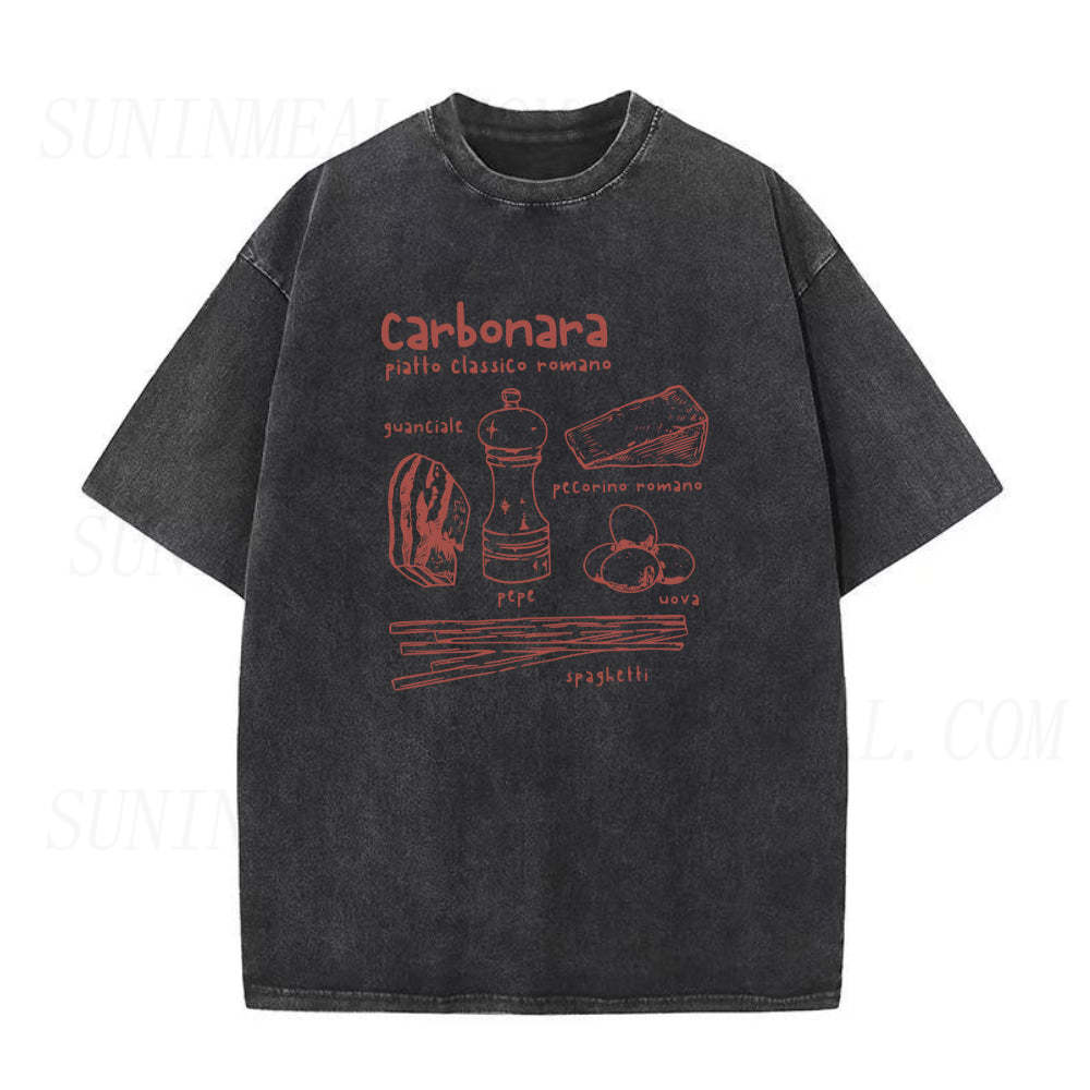 Carbonara Roma Pasta Unisex Tee