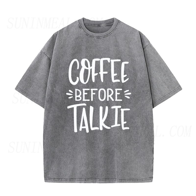 Coffee Before Talkie Unisex Tee