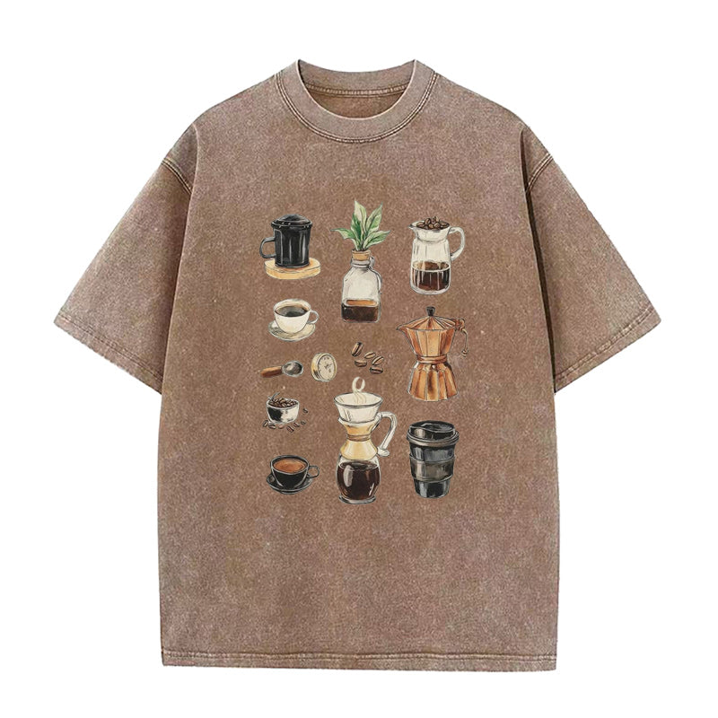 Minimal Coffee Set Unisex Tee