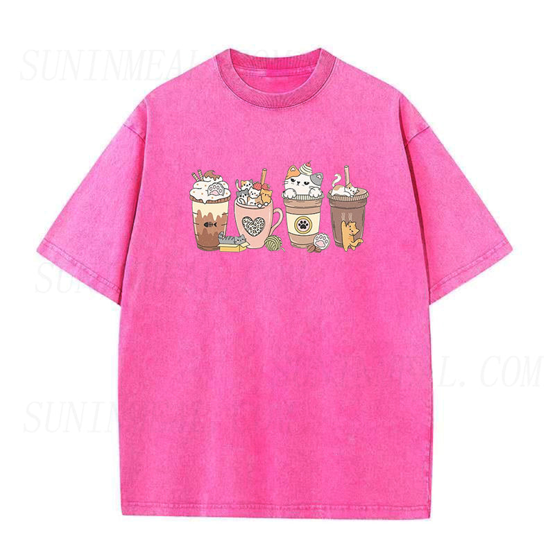 Cat Coffee Lover Unisex Tee