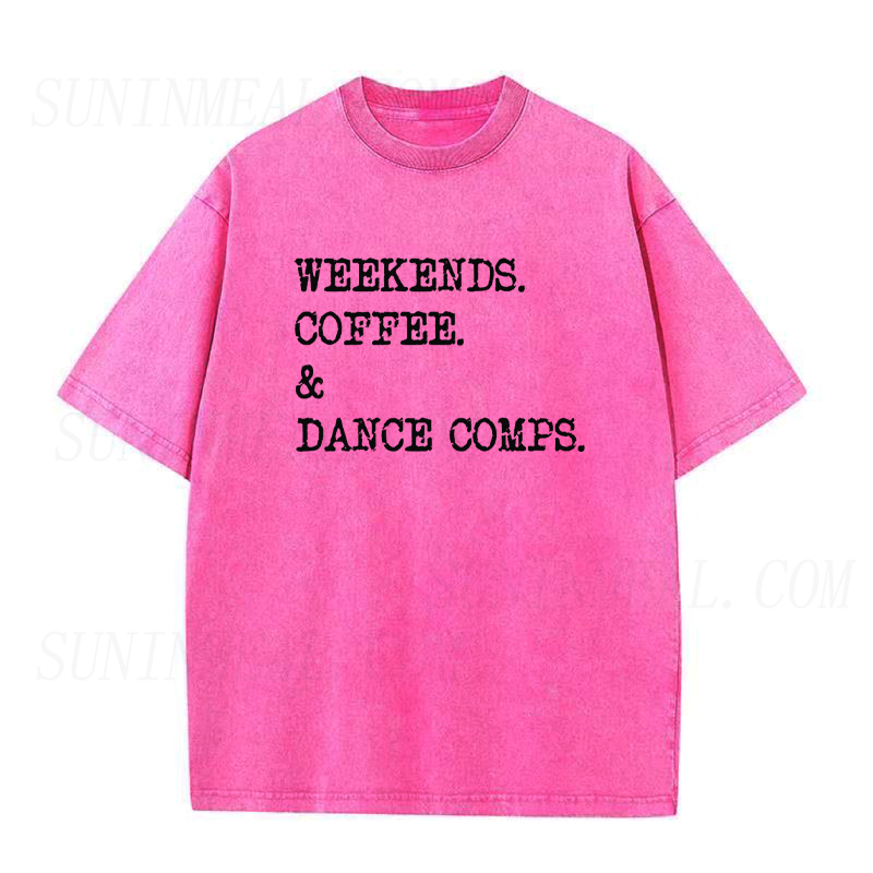Weekends Coffee and Dance Comps Unisex Tee