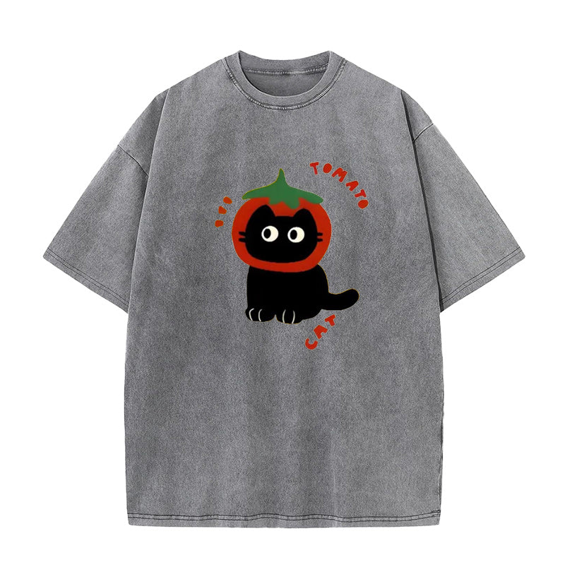 tomato cat Unisex Tee