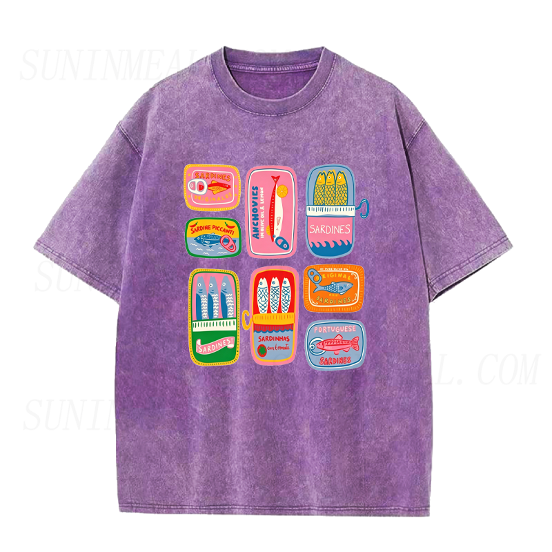 Sardine Tins Collection Unisex Tee