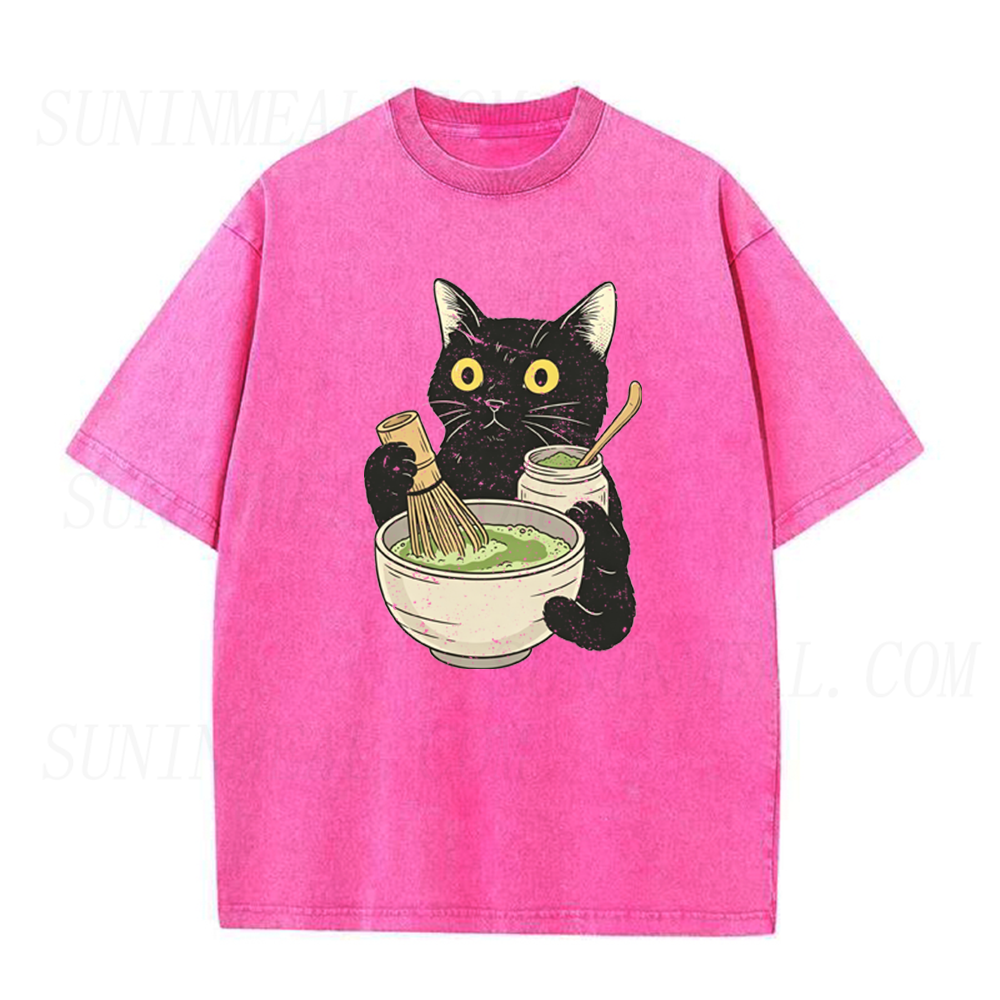 Matcha Cat Unisex Tee