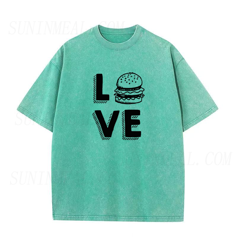 Love Hamburger Unisex Tee