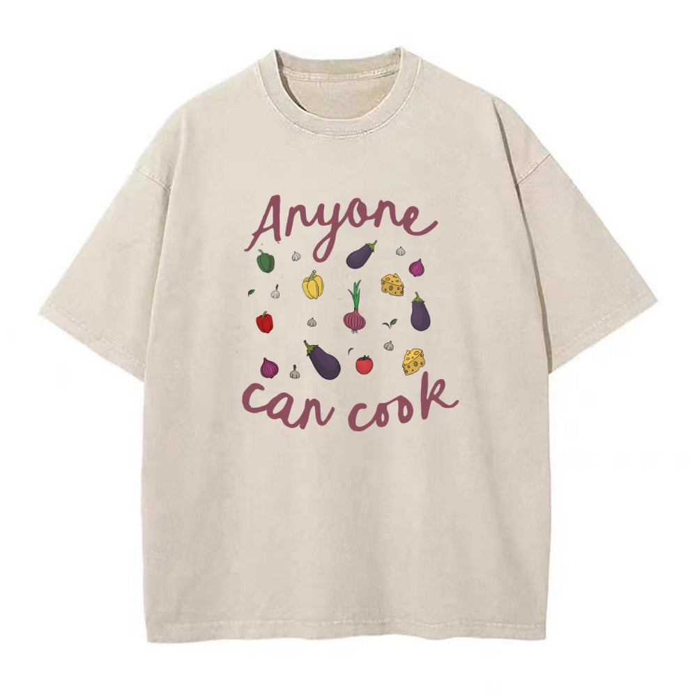 Anyone Can Cook Vegetable Unisex Tee