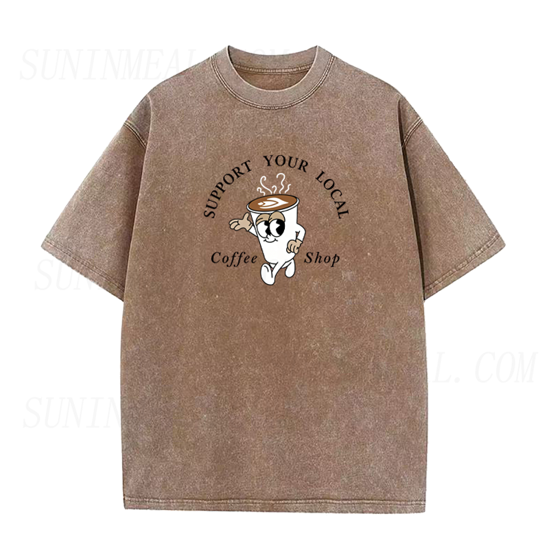 Support Your Local Coffee Shop Tee
