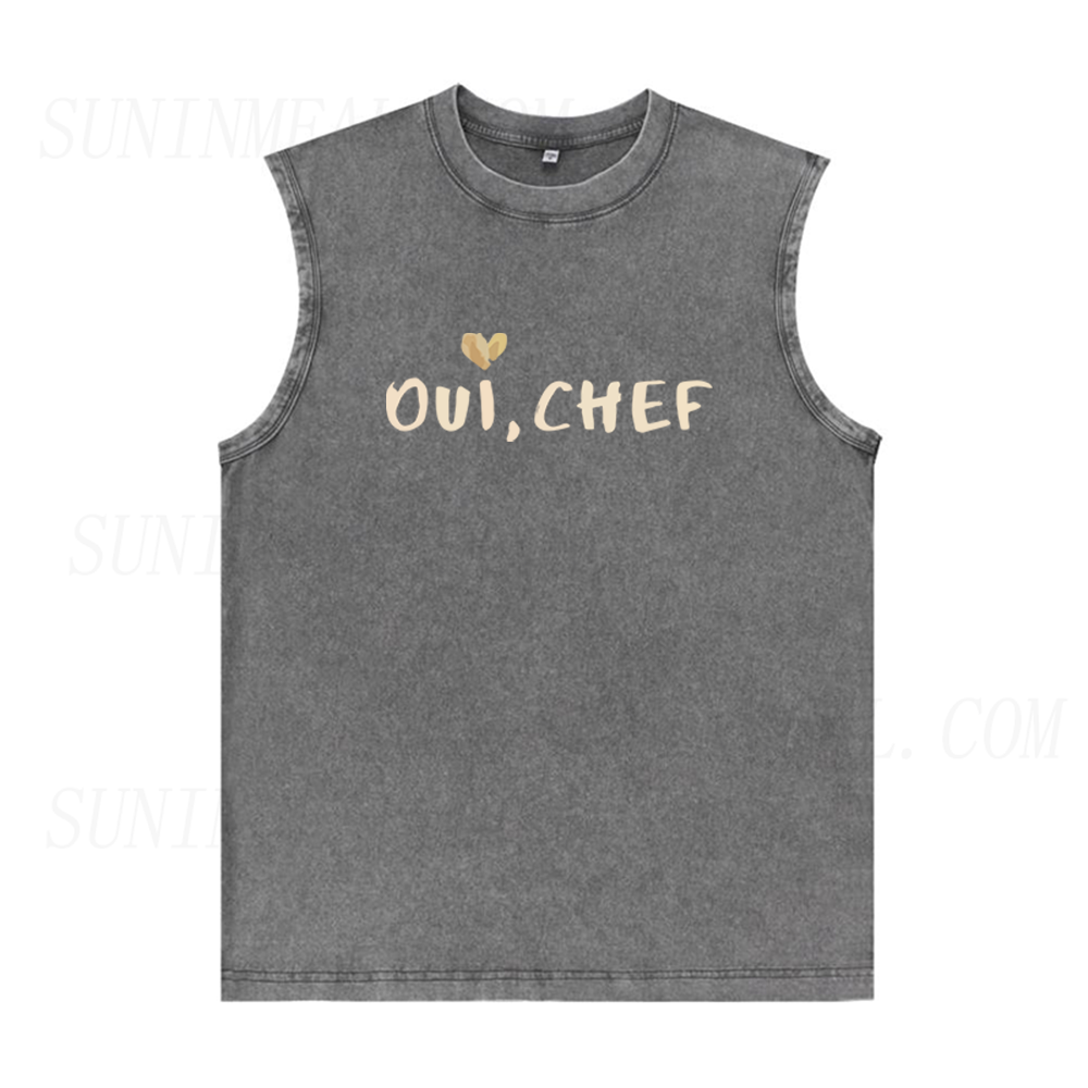 Oui Chef Unisex Tank Top