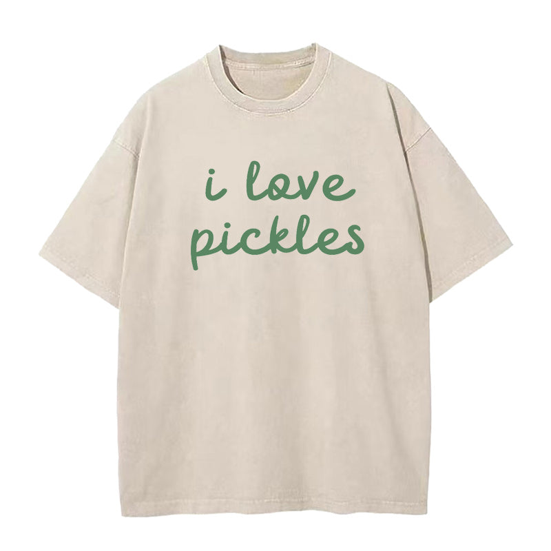 I Love Pickles Unisex Tee