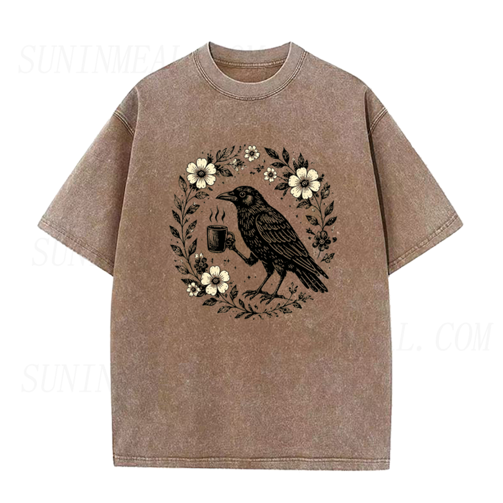 Raven Botanical Unisex Tee