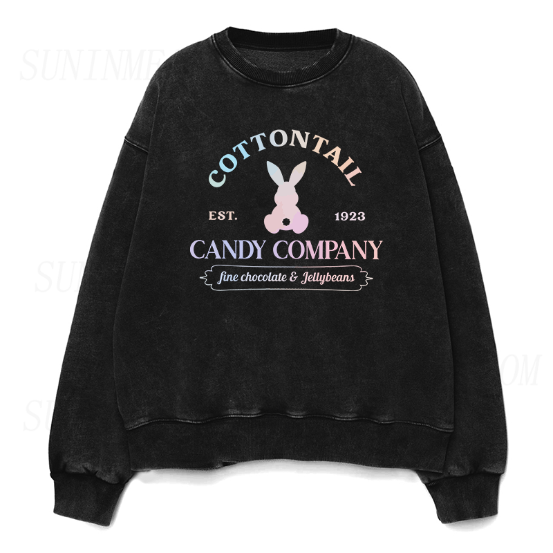 Cute Bunny Unisex Crewneck Sweatshirt