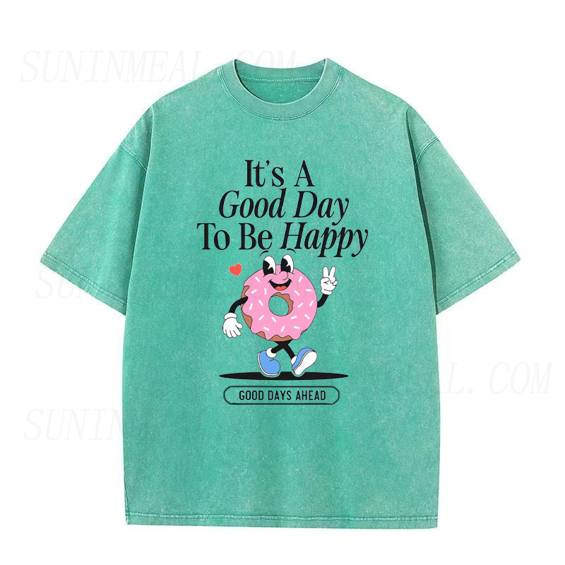 It’s A Good Day To Be Happy Donut Unisex Tee