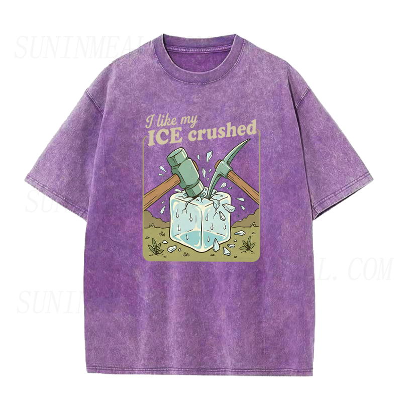 I Like My Ice Crushed Unisex Tee