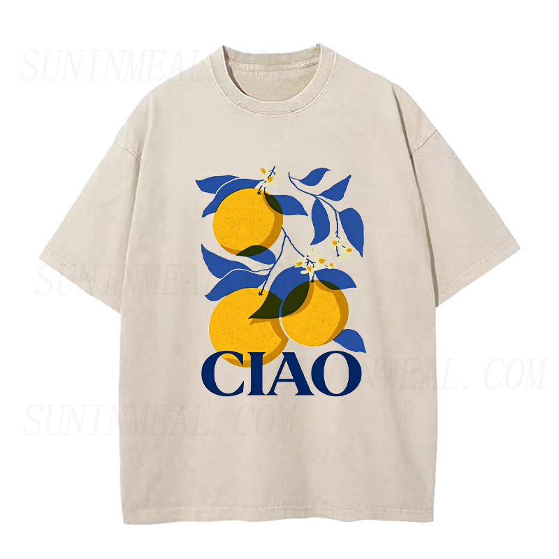 Ciao Orange Unisex Tee
