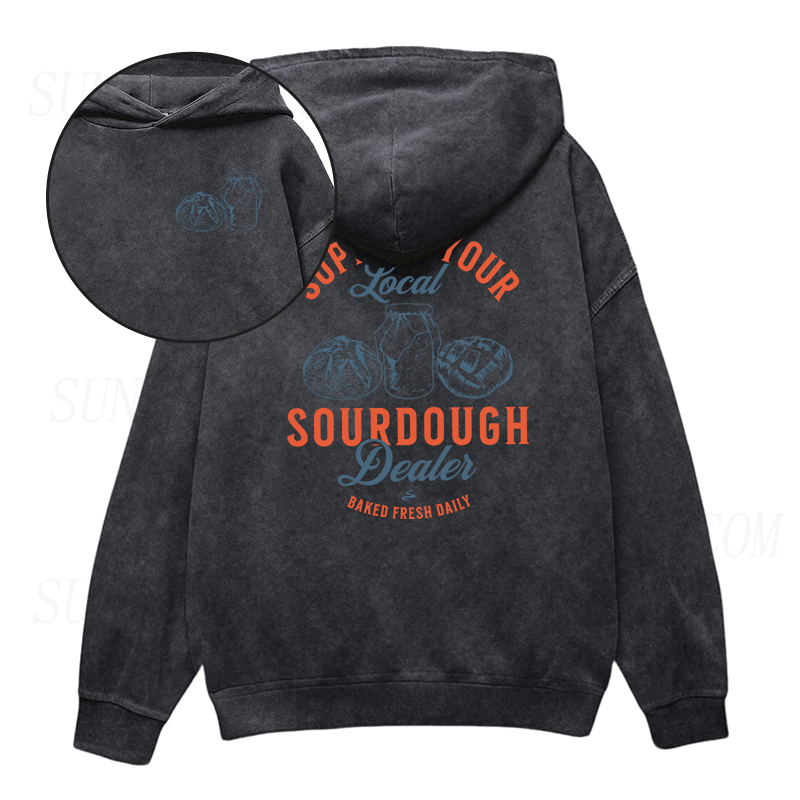 Local Sourdough Dealer baked fresh daily Unisex Hoodie