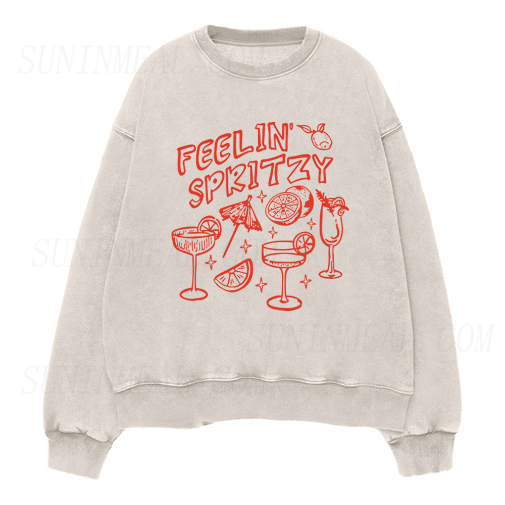 Feelin' Spritzy Unisex Crewneck Sweatshirt