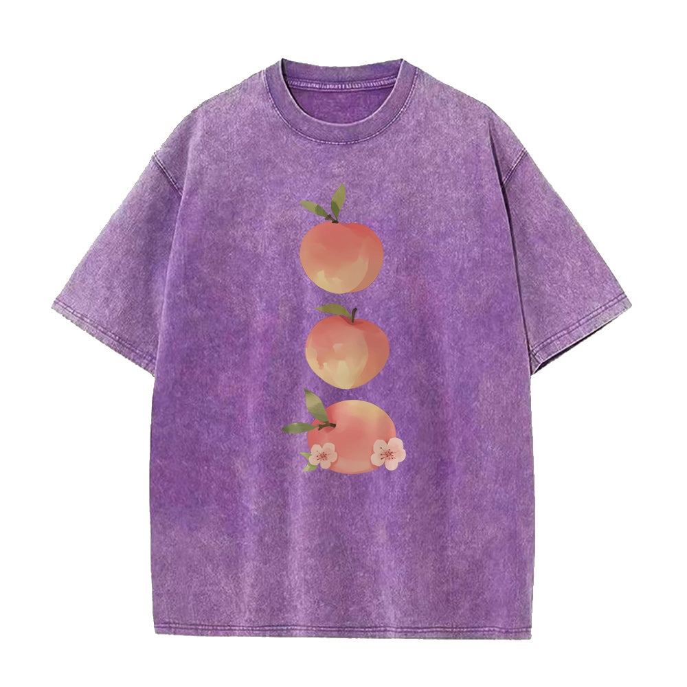 ピーチユニセックスTシャツ