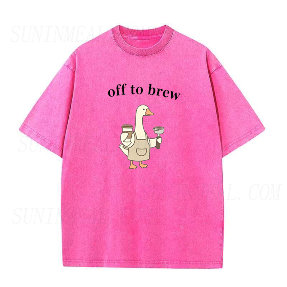 Off To Brew Goose Unisex Tee