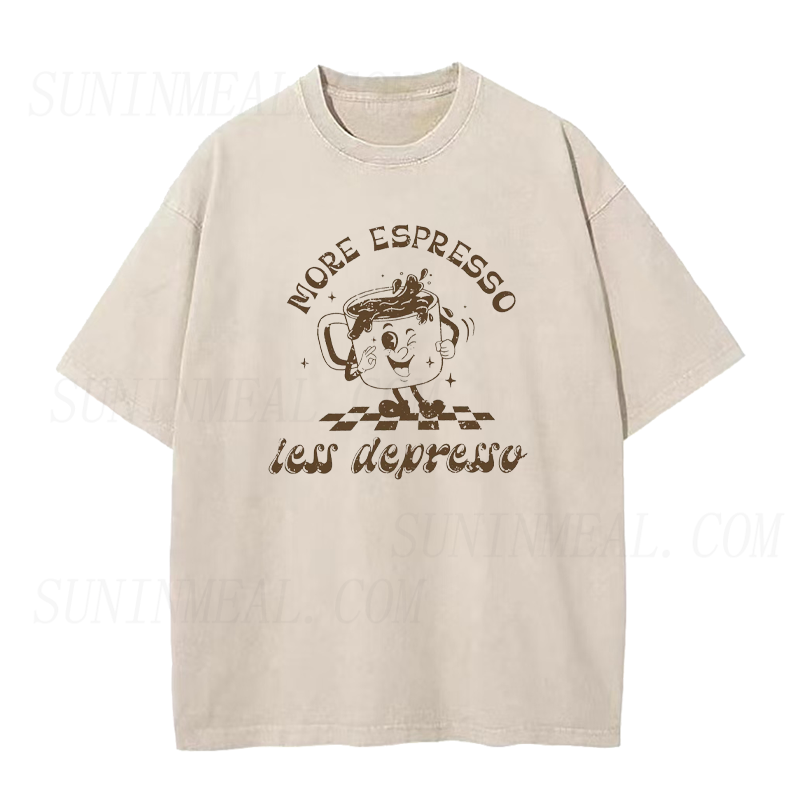 More Espresso Less Depresso Tee