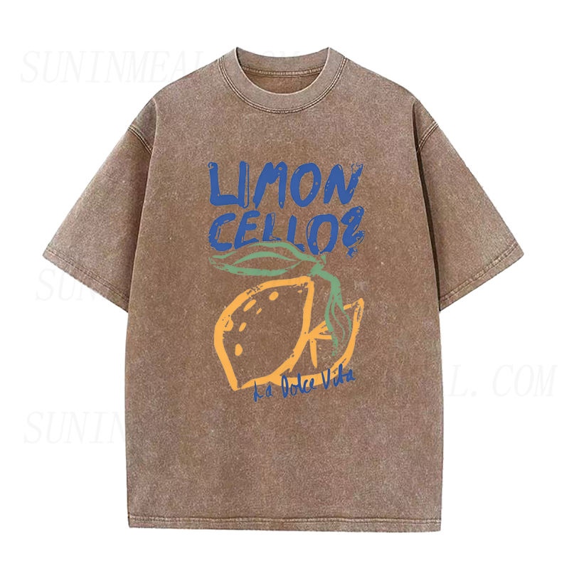 Retro Limoncello La Dolce Vita Unisex Tee