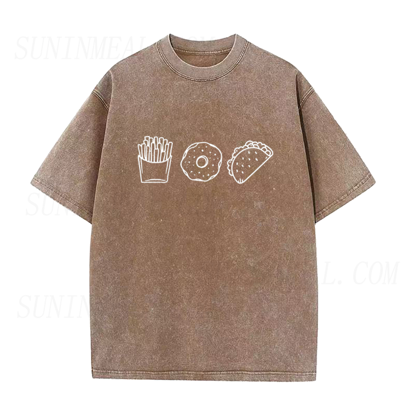 Fries Donut Taco Unisex Tee