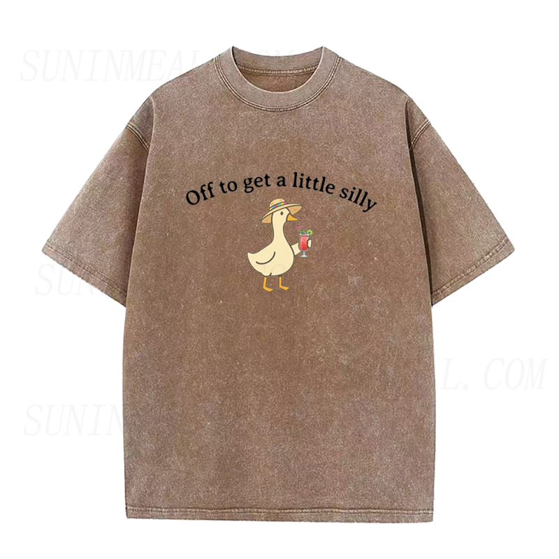 Off To Get A Little Silly Goose Unisex Tee