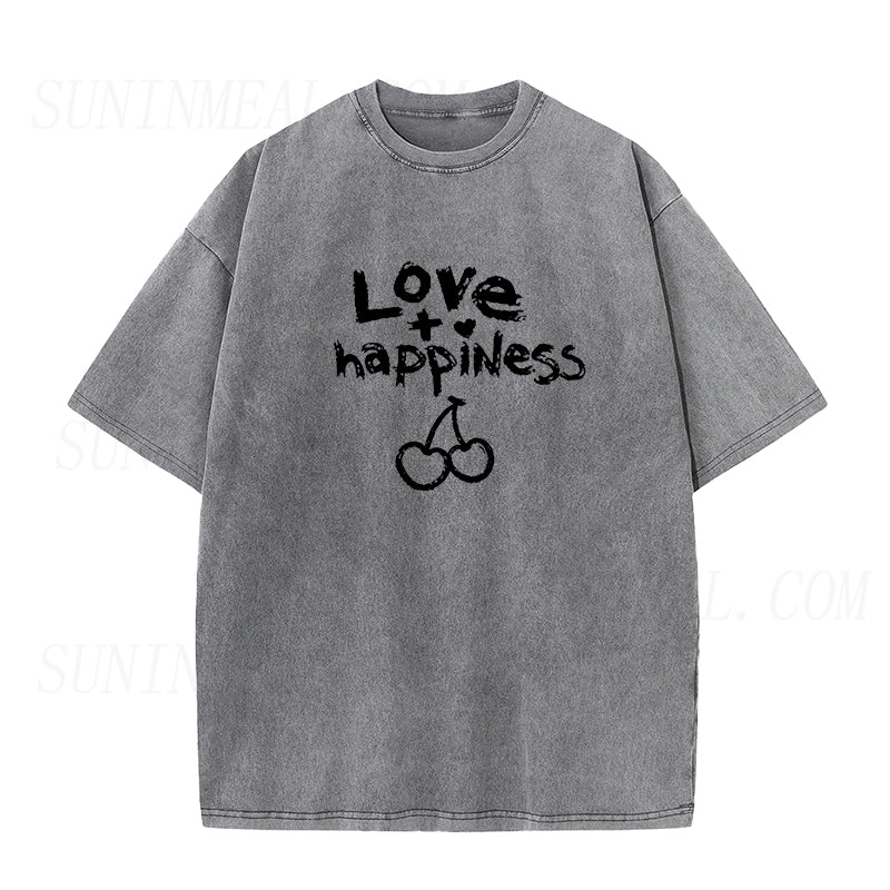Love And Happiness Unisex Tee