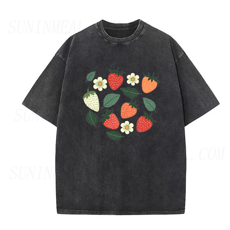 Cottagecore Strawberry Unisex Tee