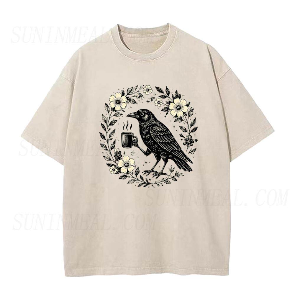 Raven Botanical Unisex Tee