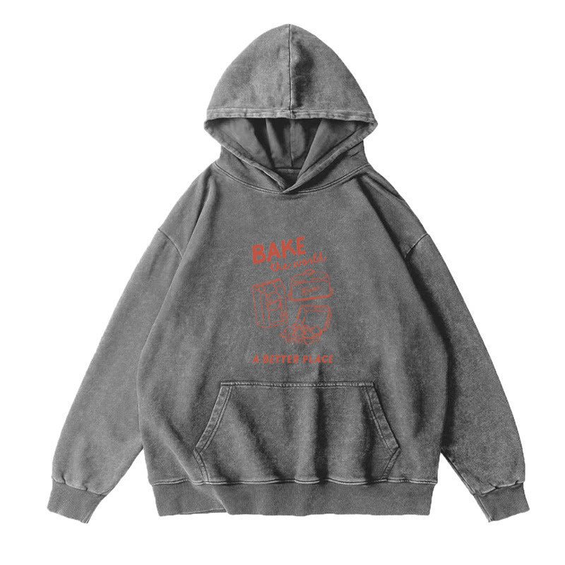 Bake the world a better place Unisex Hoodie