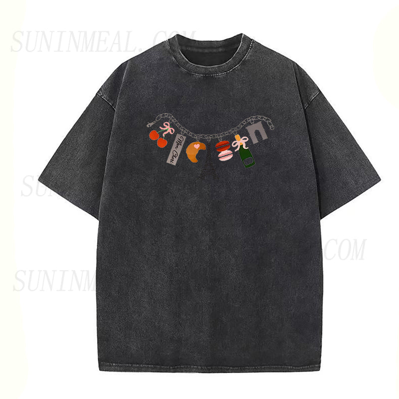 Paris Charm Bracelet Unisex Tee