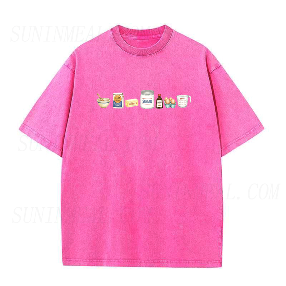 Baking Ingredients Unisex Tee
