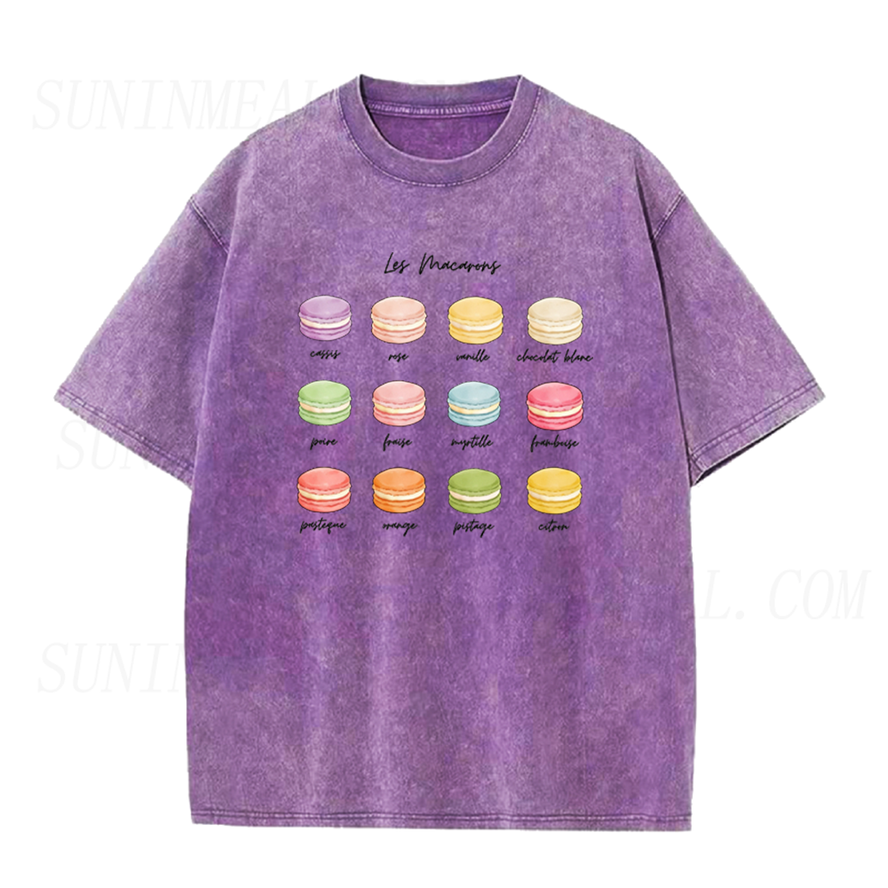 Les Macarons Flavors Unisex Tee