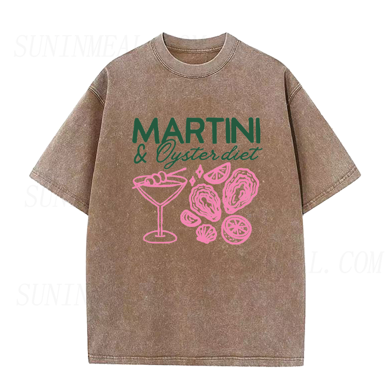 Sunmmer Martinis & Oysters Unisex Tee