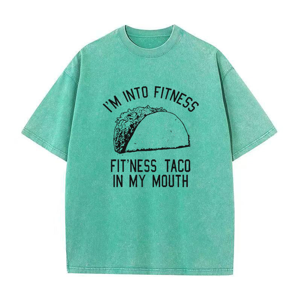 fit‘ness taco in my mouth Unisex Tee