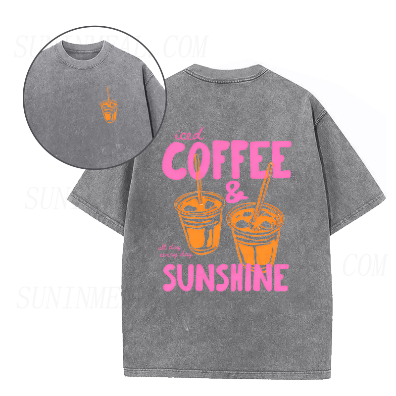 Iced Coffee & Sunshine Unisex Tee