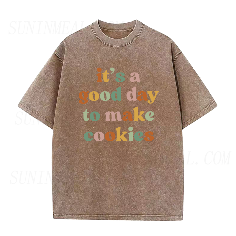 クッキーを作るのに最適な日 ユニセックスTシャツ