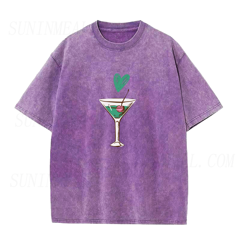 Heart & Martini Tee